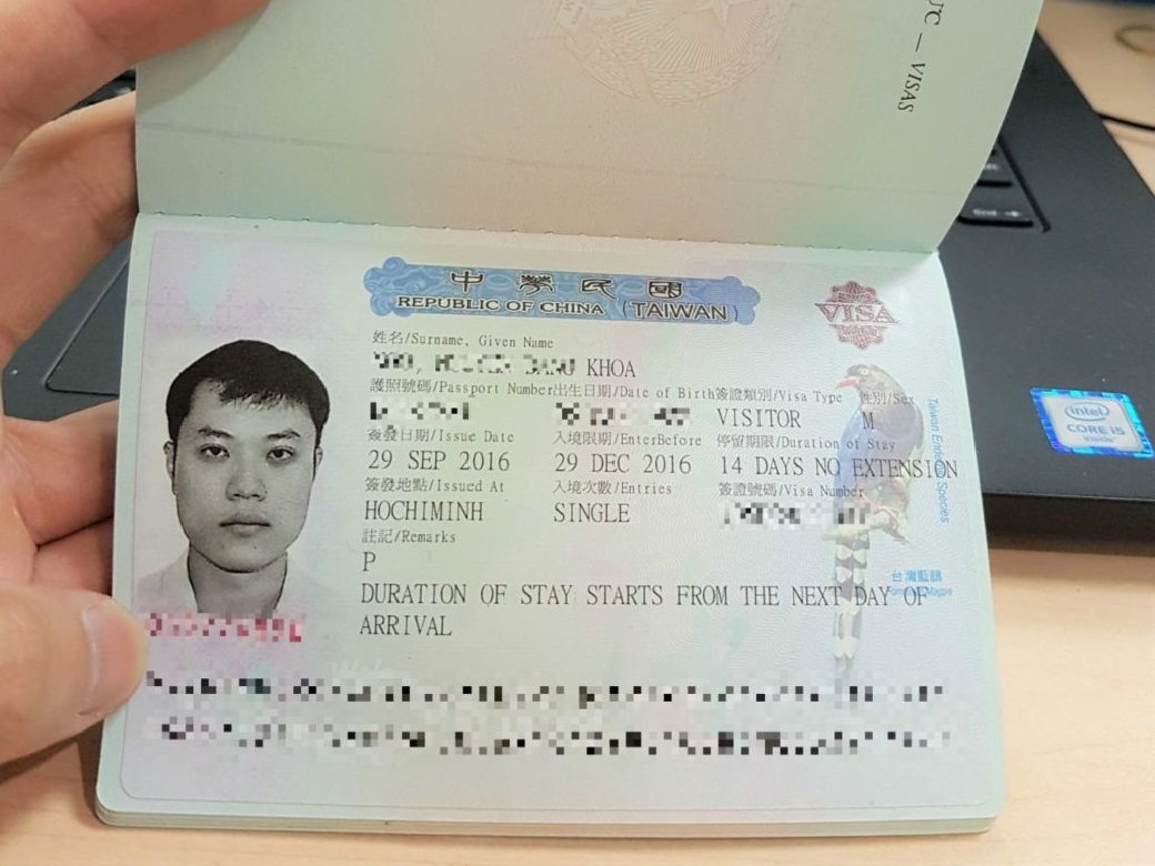 Du khách sẽ không phải mất bất cứ chi phí gì khi xin E-visa Đài Loan